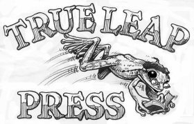 True Leap Press - B&W Line Version -